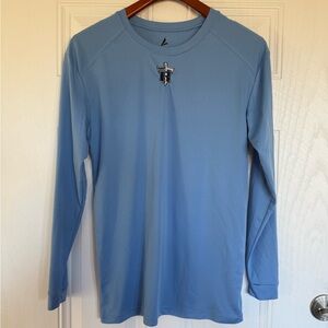 2 for $20 sale: BSN Sports blue long sleeve performance shirt - S